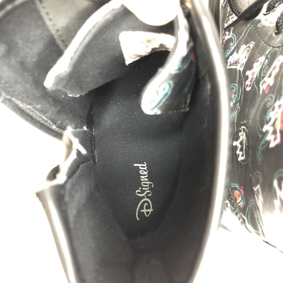 Disney D-Signed Descendants Sz 4 High Top Crown Pleaser 6 Eye Boots Girls - Picture 11 of 12